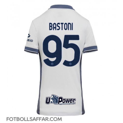 Inter Milan Alessandro Bastoni #95 Bortatröja Dam 2024-25 Kortärmad